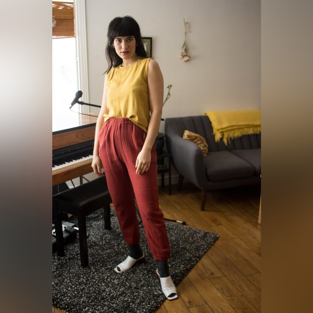 Dagg & Stacey Cotton Gauze Laurel Pants